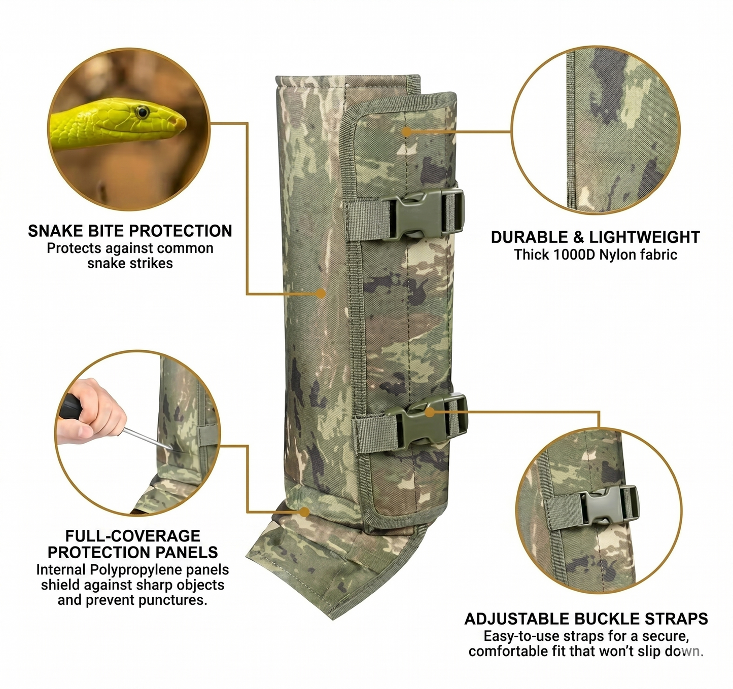 Apex Guard Outdoor Leg Gaiters