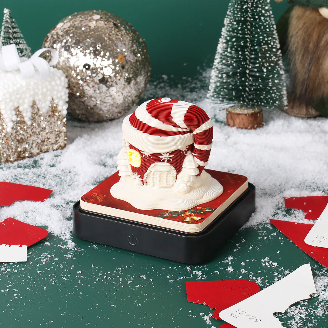 MemoArt Calendar Santa House