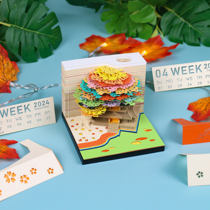 MemoArt Calendar - Tree of Four Seasons