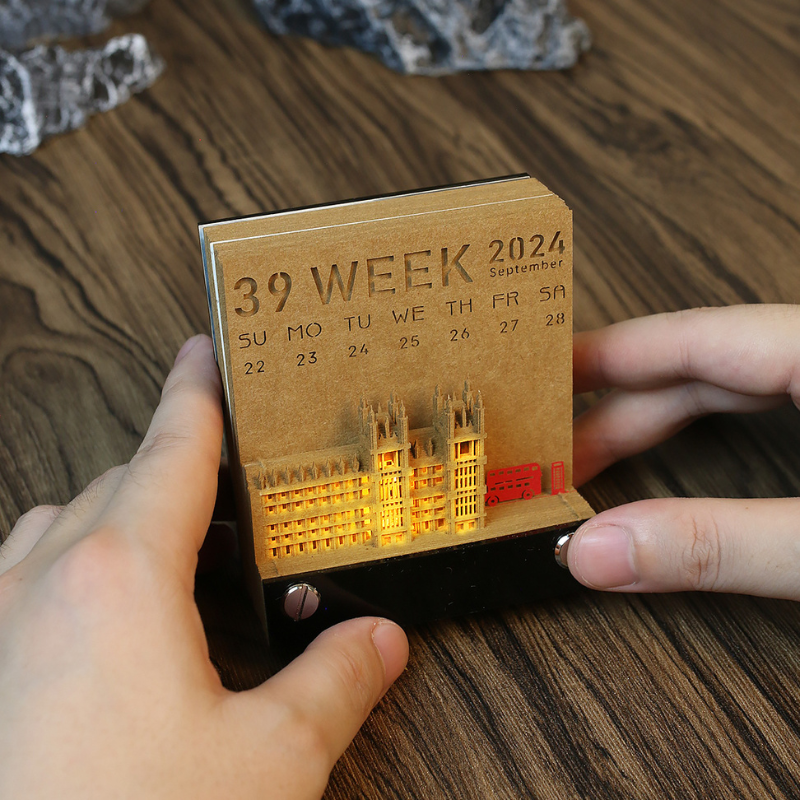 MemoArt Calendar Big Ben