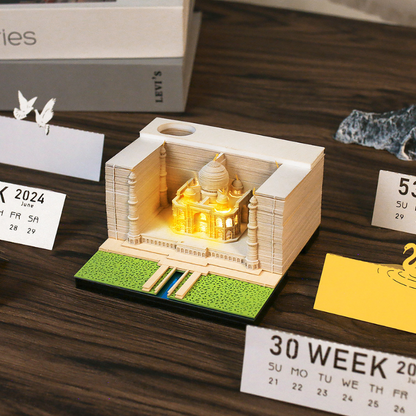 MemoArt Calendar Taj Mahal