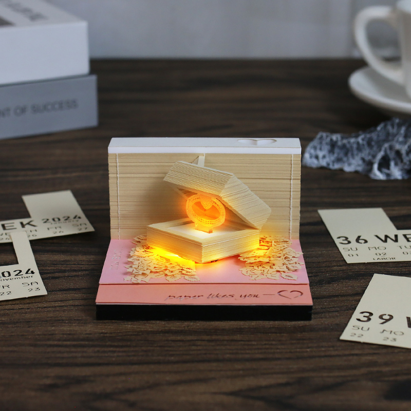 MemoArt Calendar - Valentine's Ring