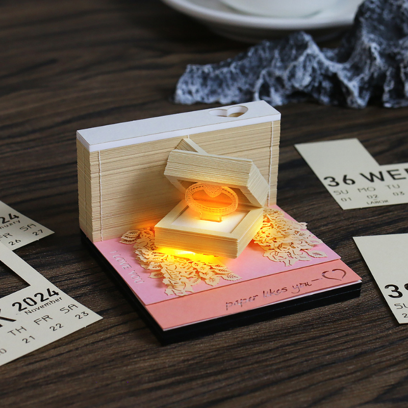 MemoArt Calendar - Valentine's Ring