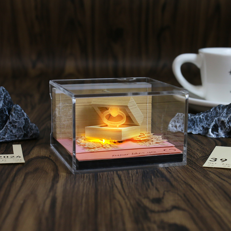 MemoArt Calendar - Valentine's Ring