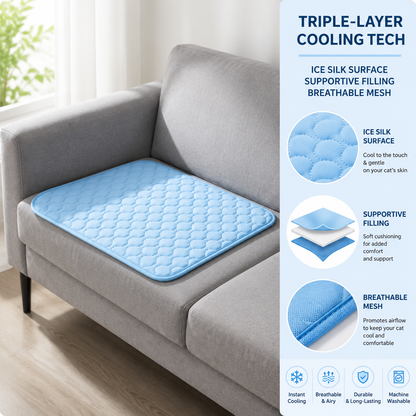 Corivra ChillDen™ Cat Cooling Mat