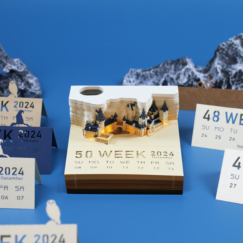 MemoArt Calendar Hogwarts