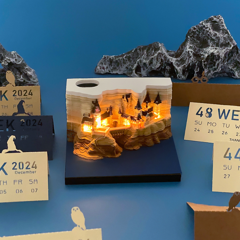 MemoArt Calendar Hogwarts