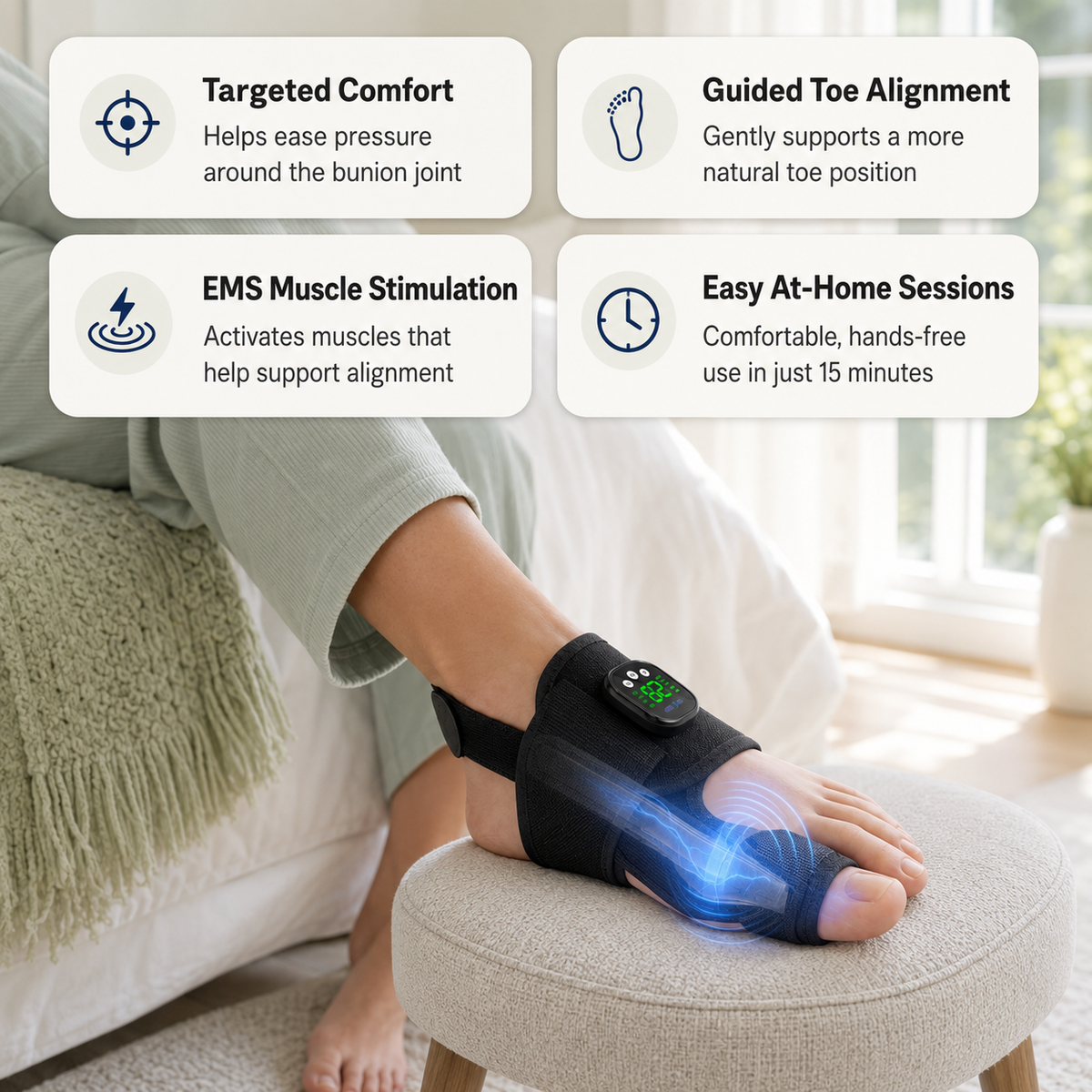 AlignPulse™ EMS Bunion Relief System