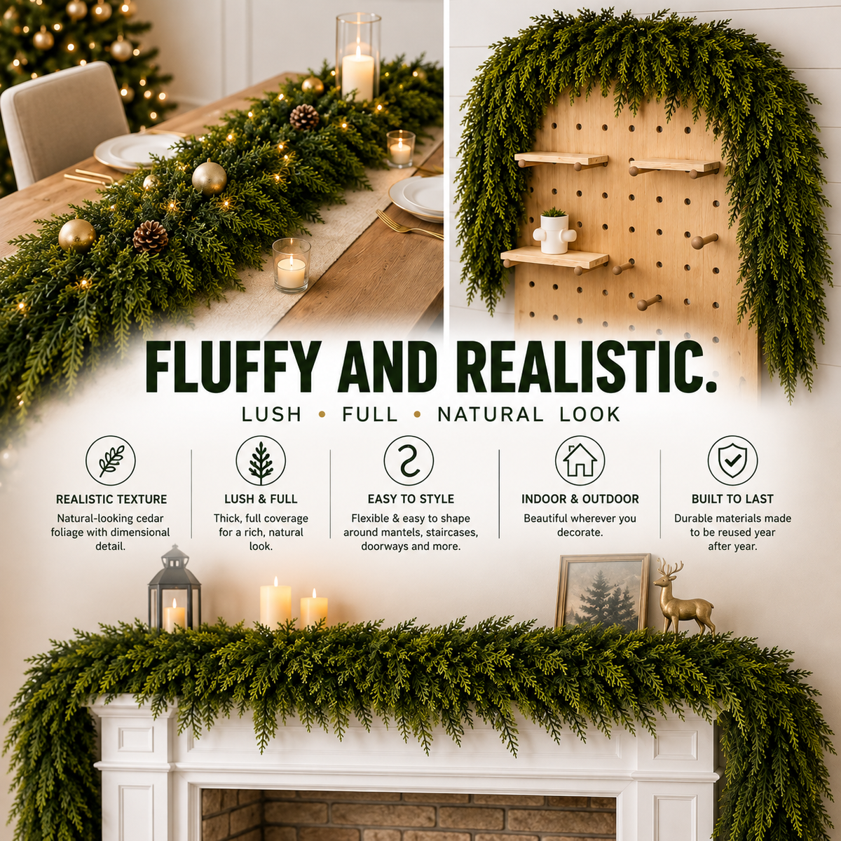 CedarLuxe™ Garland