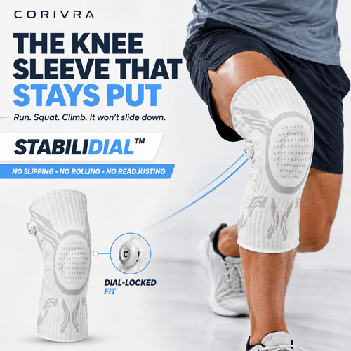 Corivra StabiliDial™ Adjustable Knee Support