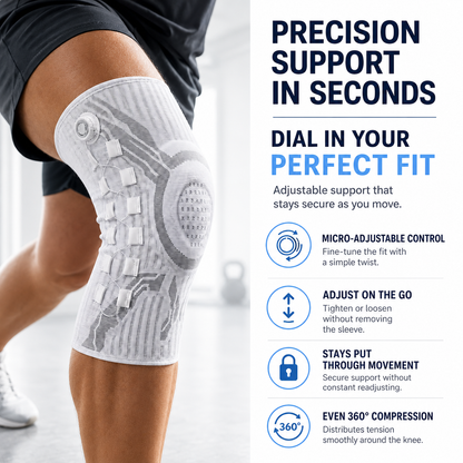 Corivra StabiliDial™ Adjustable Knee Support