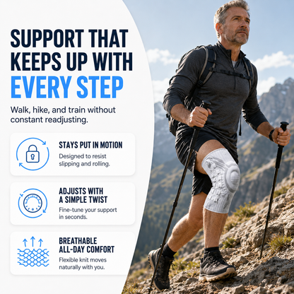 Corivra StabiliDial™ Adjustable Knee Support