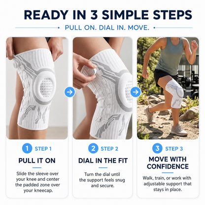 Corivra StabiliDial™ Adjustable Knee Support