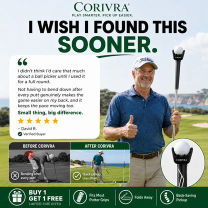 Corivra PuttLift™ Golf Ball Grabber