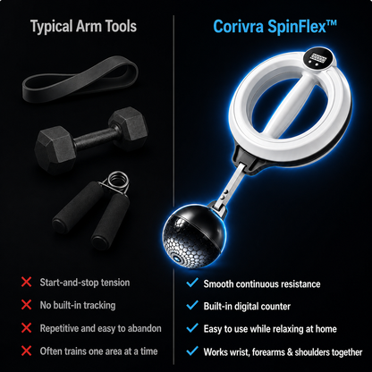 Corivra SpinFlex™ Arm Trainer