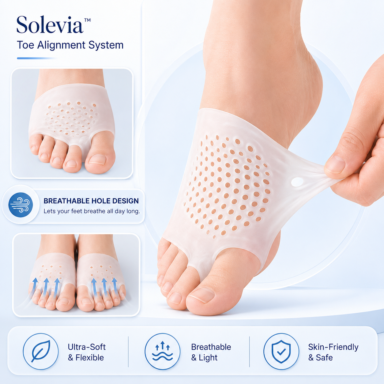 Solevia™ Toe Alignment System