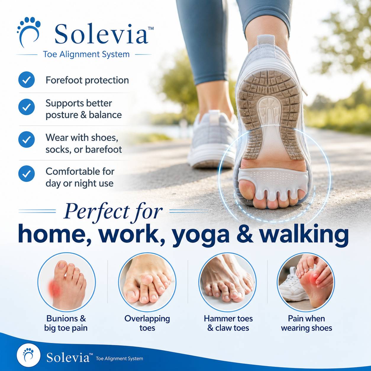Solevia™ Toe Alignment System
