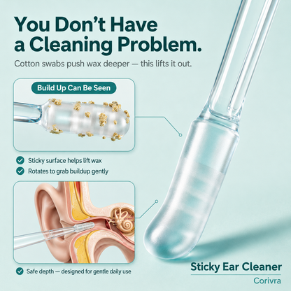 Sticky Ear Cleaner