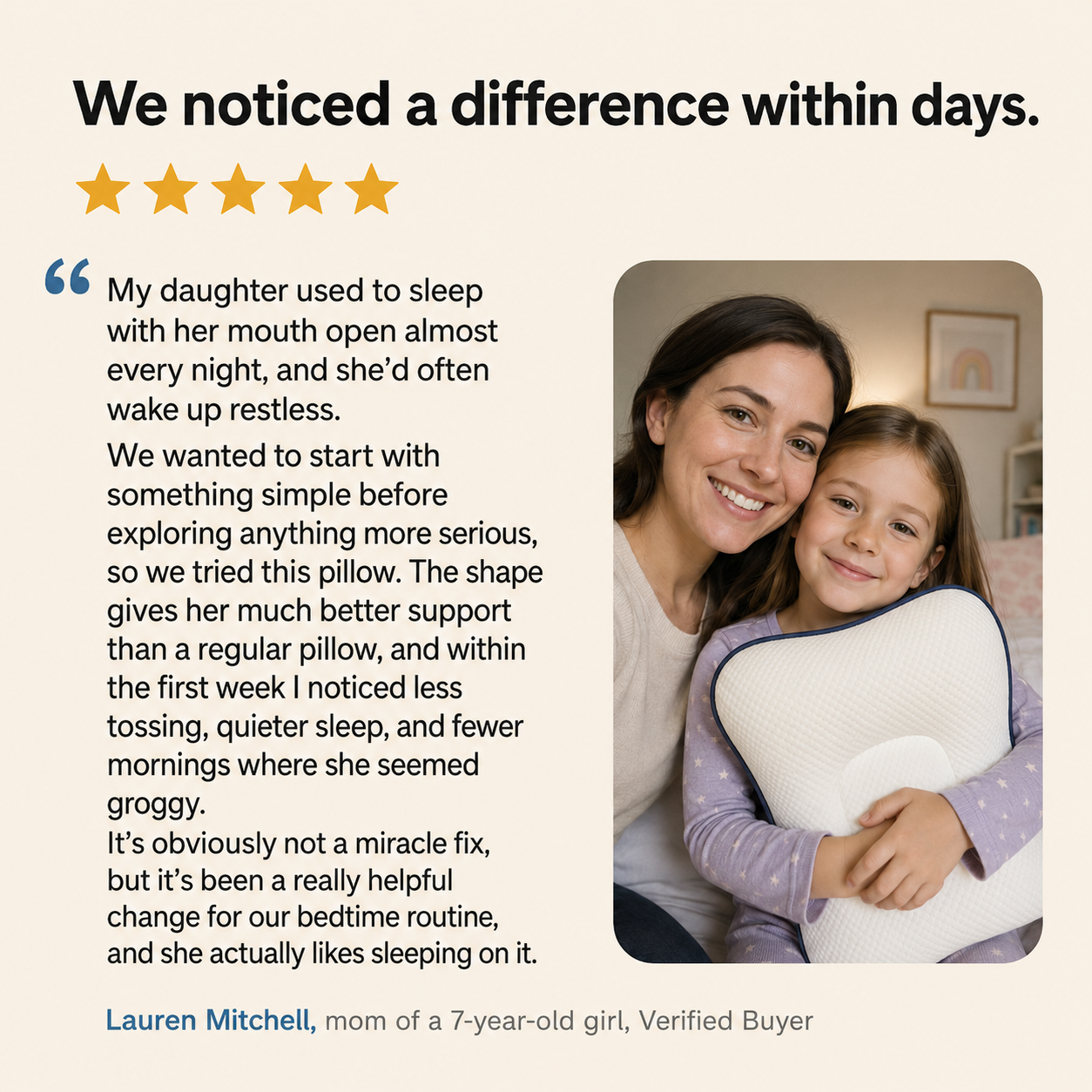 DreamAlign™ Kids Pillow