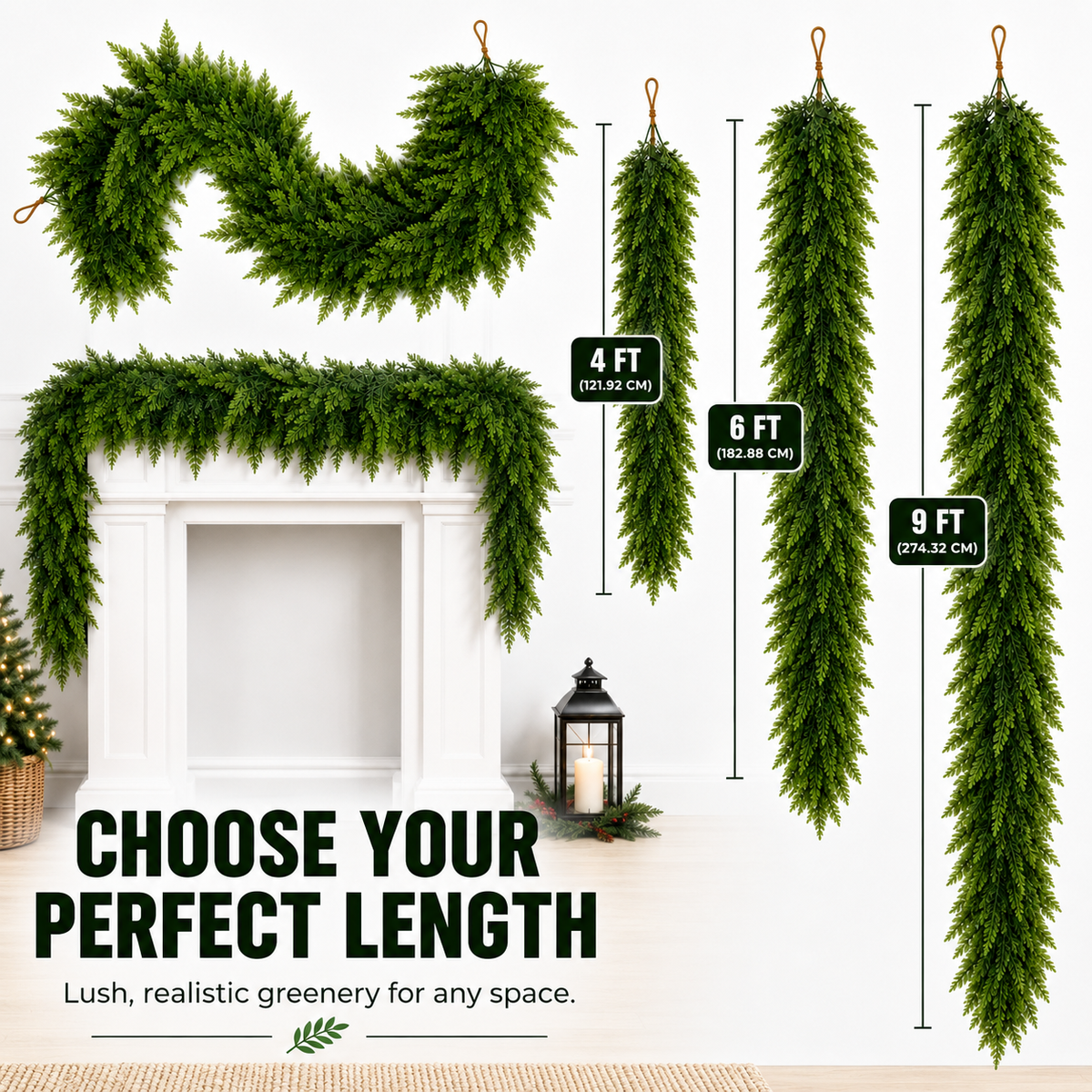 CedarLuxe™ Garland