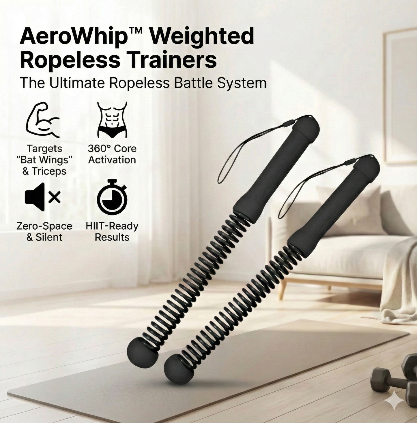AeroWhip™ Weighted Ropeless Trainers