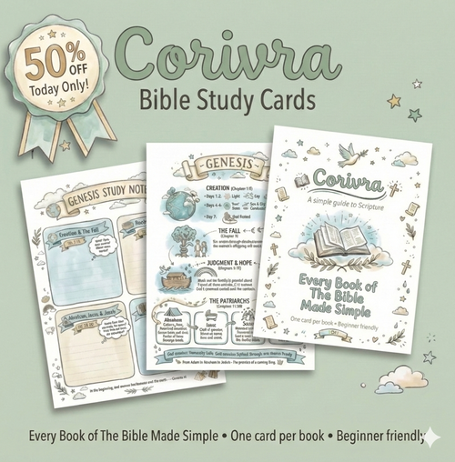Bible Study Reference Cards: Summary & Context Note Cards for Journaling