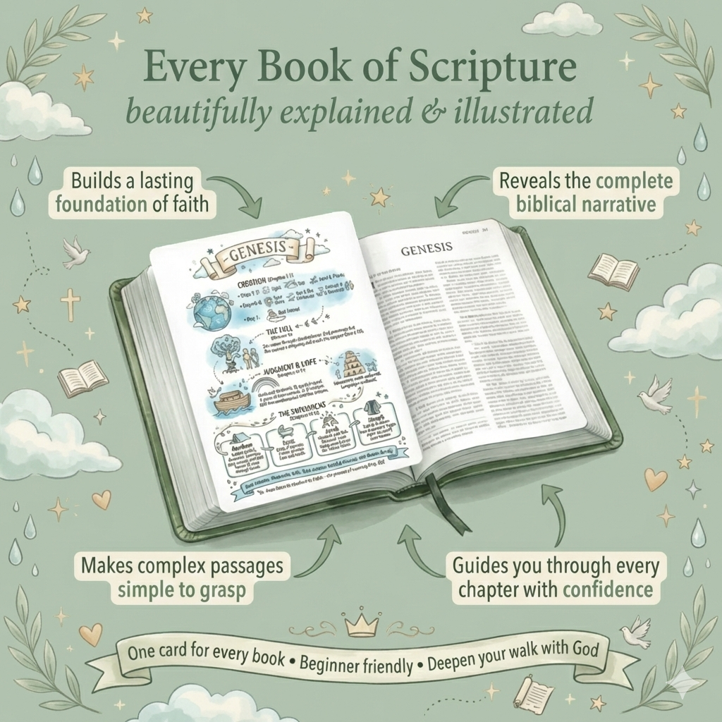 Bible Study Reference Cards: Summary & Context Note Cards for Journaling
