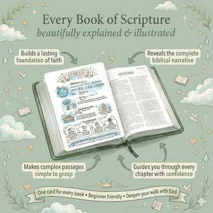 Bible Study Reference Cards: Summary & Context Note Cards for Journaling