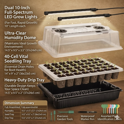 SeedVault™ by Corivra - The Professional Foundation for Home Growth