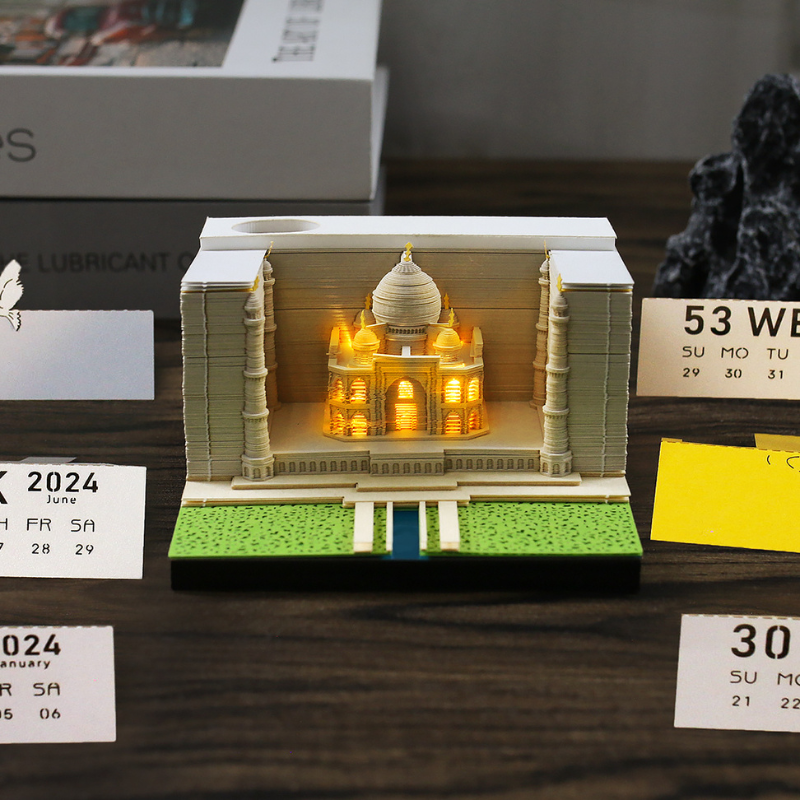 MemoArt Calendar Taj Mahal