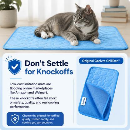 Corivra ChillDen™ Cat Cooling Mat